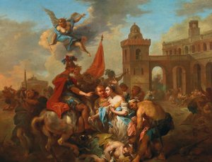 Romulus ve Hersilia, yaklaşık 1764-1765.