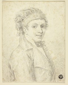 Şapkalı Adam Büstü by Johann Elias Ridinger