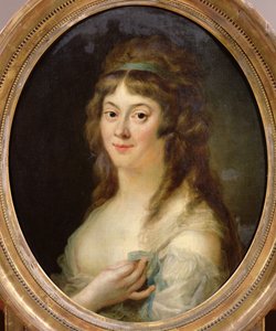 Madam Jeanne-Marie Roland de la Platiere (kızlık soyadı Philippon) (1756-93) 1792