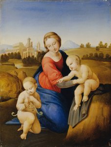 Çocuk ve Johannesknaben ile Madonna