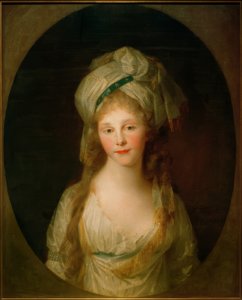 Prusya Friederike Prensesi by Johann Friedrich August Tischbein