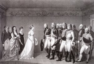 Prusya Kralı Luise ile Rusya Veliahtı Aleksandr