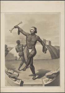 Waldeck'in Orta Amerika'ya ait orijinal sanat eserlerinden oluşan bir koleksiyon, Kutu 10/22 by Johann Friedrich Maximilian von Waldeck