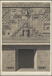 Waldeck'in Orta Amerika'ya ait orijinal sanat eserlerinden oluşan bir koleksiyon, Kutu 17/22 by Johann Friedrich Maximilian von Waldeck