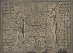 Waldeck'in Orta Amerika'ya ait orijinal sanat eserlerinden oluşan bir koleksiyon, Kutu 20/22 by Johann Friedrich Maximilian von Waldeck