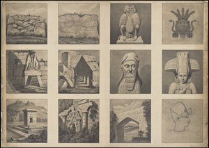 Waldeck'in Orta Amerika'ya ait orijinal sanat eserlerinden oluşan bir koleksiyon, Kutu 20/22 by Johann Friedrich Maximilian von Waldeck