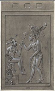 Waldeck'in Orta Amerika'ya ait orijinal sanat eserlerinden oluşan bir koleksiyon, Kutu 2/22 by Johann Friedrich Maximilian von Waldeck