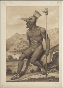 Waldeck'in orijinal Mezoamerika sanat eserlerinden oluşan bir koleksiyon, Kutu 3/22 by Johann Friedrich Maximilian von Waldeck