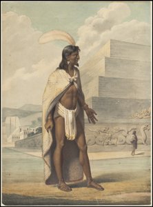 Waldeck'in Orta Amerika'ya ait orijinal sanat eserlerinden oluşan bir koleksiyon, Kutu 3/22 by Johann Friedrich Maximilian von Waldeck