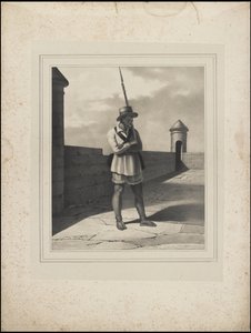Waldeck'in Orta Amerika'ya ait orijinal sanat eserlerinden oluşan bir koleksiyon, Kutu 9/22 by Johann Friedrich Maximilian von Waldeck