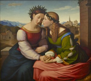 İtalya ve Germania Sulamith ve Mary, 1828