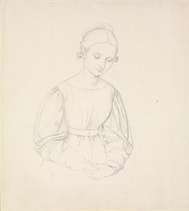Sanatçının Karısının Portresi, Nina, c1830