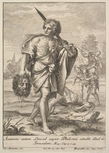 Goliath Başkanı ile David, 1705-62.