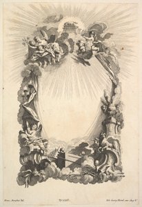 Ahit Sandığı, Kartuşlar Kitabından, 18. yüzyılın ortalarında. by Johann Georg Hertel