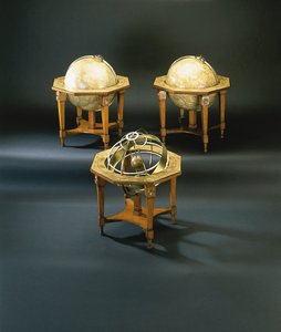 Nadir bir 18. yüzyıl küre üçlüsü, Nürnberg