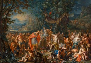 Bacchus ve Kral Midas