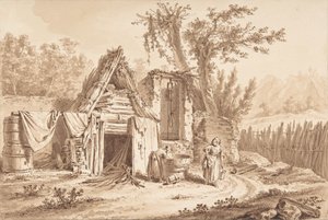 Bir Kulübenin Önünde Çamaşırcı Kadınlar, 1769.