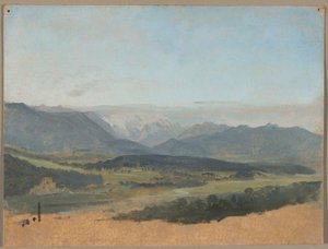 Das obere Loisachtal by Johann Georg von Dillis