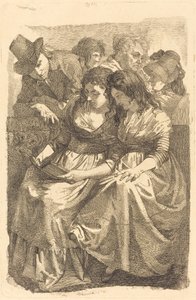 Schadow ve Ailesi by Johann Gottfried Schadow
