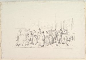 Bir Sergide Halk, 1831.