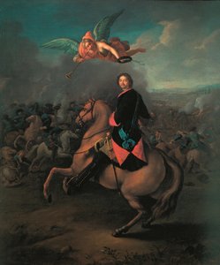 Peter I, Poltava savaşında, 1710