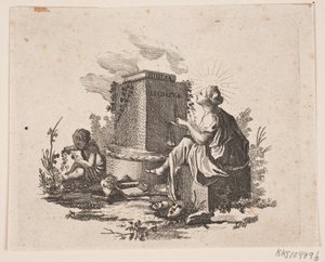 Vignette'den H. Niemeyer'e "İncil Özellikleri" by Johann Gottlieb Friedrich