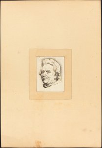 Bir Adamın Başı by Johann Gottlieb Prestel after Anton Joseph Prenner