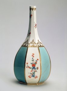 Meissen fabrikası için Japon sake şişesi şeklinde şişe, c.1725 (porselen)