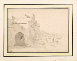 Mimari çalışma by Johann Heinrich Roos