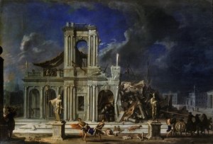 Şimşon Filistlileri vuruyor, c.1633-34
