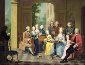 Timmermann Ailesinin Portresi, 1758