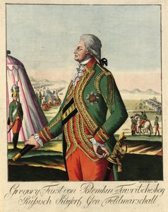 Prens Grigory Aleksandroviç Potyomkin 1739-1791, c. 1790.