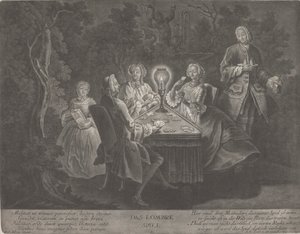 Lombre Oyunu by Johann Jacobus Haid