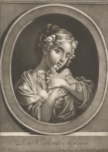 sevgili güvercin by Johann Jacobus Haid