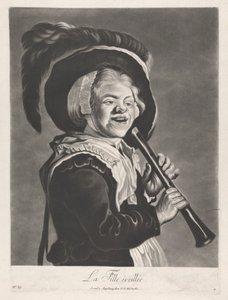 uyanık kız by Johann Jacobus Haid