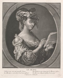Şarkı söyleme by Johann Jacobus Haid