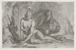 Venüs by Johann Jakob Thourneysen, after Joachim von Sandrart I, after the Antique