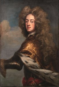 George II Galler Prensi olarak by Johann Leonhard Hirschmann