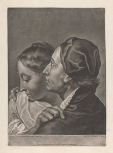 Bir Erkek ve Kadının Portresi by Johann Lorenz Haid