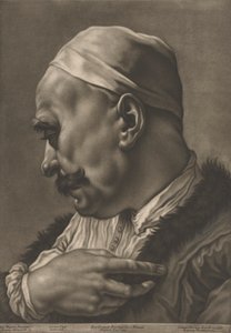 Şapka giyen bir adamın portresi by Johann Lorenz Haid