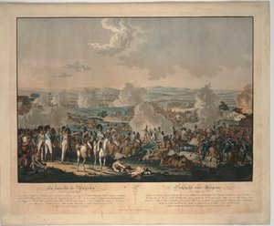 Wagram Savaşı by Johann Lorenz Rugendas the Younger