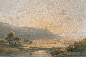 Bernatz et alii tarafından bir gravürde Karmel Dağı - Eisenblätter, R. Editore