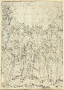 İsa ve Havariler by Johann Mathias Kager