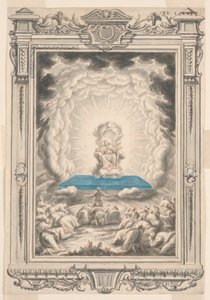 Tanrı İçin Çalışmak Musa ve Arkadaşlarına Görünür, Levha 171, Physica Sacra by Johann Melchior Füssli