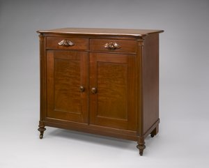 Sunucu, ç. 1846-1860 (siyah ceviz) by Johann Michael (attr.to) Jahn