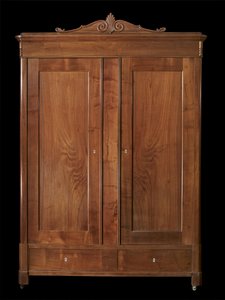 Gardırop, ç. 1846-1860 (siyah ceviz; çam) by Johann Michael (attr.to) Jahn
