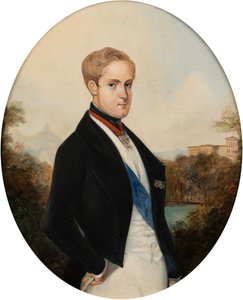 Brezilya İmparatoru II. Peter'ın Portresi 1825-1891, 1846. by Johann Moritz Rugendas