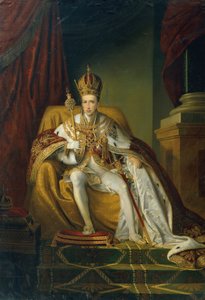 İmparator Ferdinand I taç giyme töreninde