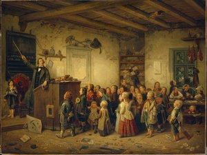 Hieronymus İşler öğretmeni. Jobsiade serisinden alıntı. (H. Jobs öğretmenliği. Jobsiada dizisinden). Teoloji adayının Jobsiade veya Yaşamı Bay Jobs, doktor Conrad Arnold Kortum