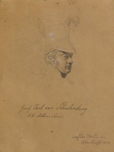 Kont Carl von Schulenburg by Johann Peter Krafft